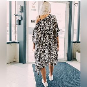 Angie Cheetah Print Kimono in Small